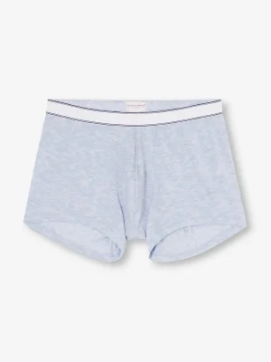 Derek Rose Boxer Briefs|View All>Boxer Briefs Light Blue Marl