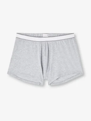 Derek Rose Boxer Briefs|View All>Boxer Briefs Silver Marl
