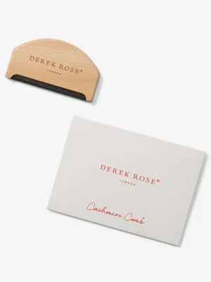 Derek Rose View All|View All>Cashmere Comb Brown
