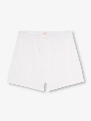 Derek Rose Boxer Shorts|View All>Classic Fit Boxers White
