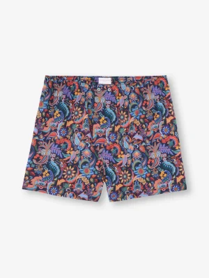 Derek Rose Boxer Shorts|View All>Classic Fit Boxers Multi