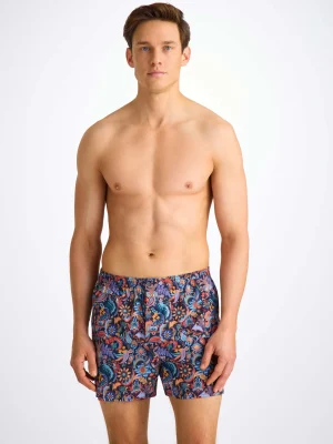 Derek Rose Boxer Shorts|View All>Classic Fit Boxers Multi