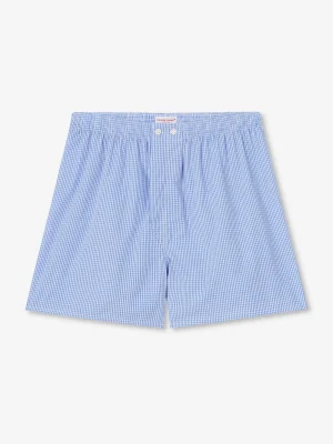 Derek Rose Boxer Shorts|View All>Classic Fit Boxers Light Blue