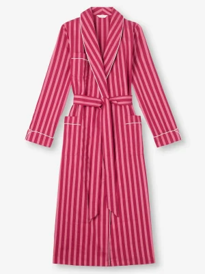 Derek Rose Gowns & Robes|View All>Dressing Gown Pink