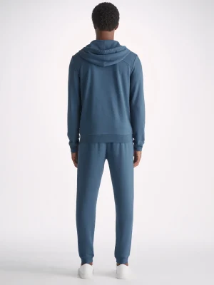 Derek Rose Sets|View All>Hoodie And Sweatpants Set Denim