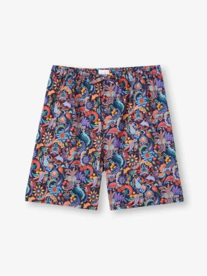 Derek Rose Lounge Trousers & Shorts|View All>Lounge Shorts Multi