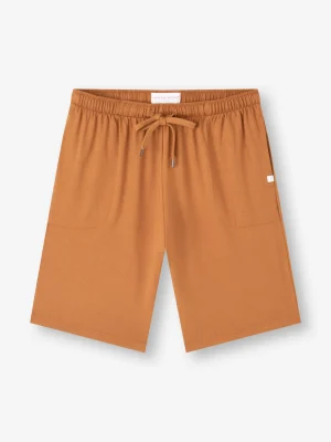 Derek Rose Lounge Trousers & Shorts|View All>Lounge Shorts Brick