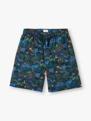 Derek Rose Lounge Trousers & Shorts|View All>Lounge Shorts Multi