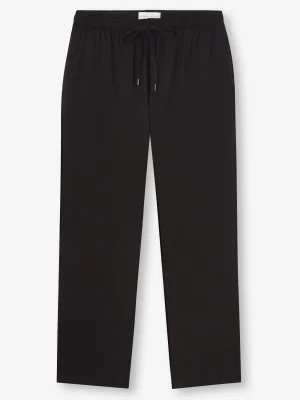 Derek Rose Lounge Trousers & Shorts|View All>Lounge Trousers Black