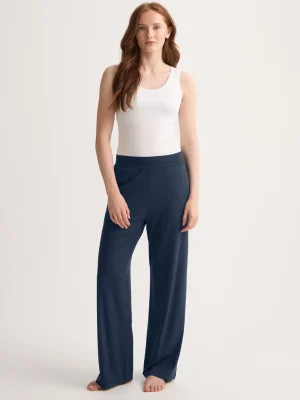 Derek Rose Lounge Trousers & Shorts|View All>Lounge Trousers Navy Blue