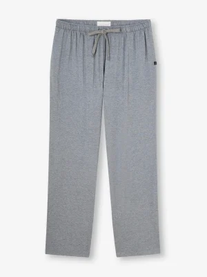 Derek Rose Lounge Trousers & Shorts|View All>Lounge Trousers Charcoal