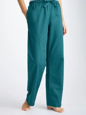 Derek Rose Lounge Trousers & Shorts|View All>Lounge Trousers Jungle Green