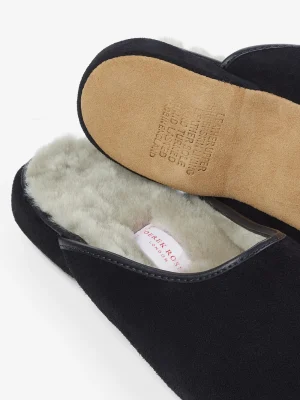 Derek Rose View All|View All>Mule Slippers Black