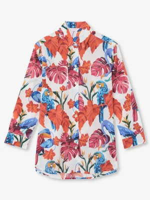 Derek Rose Lightweight Pyjamas|View All>Nightshirt White