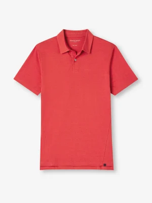 Derek Rose T-Shirt & Tops|View All>Polo Shirt Red