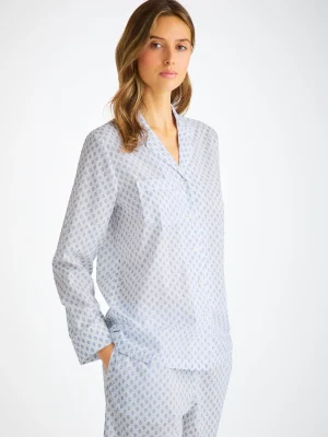 Derek Rose Long Pyjamas|View All>Pyjamas White