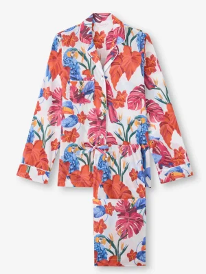 Derek Rose Lightweight Pyjamas|View All>Pyjamas White