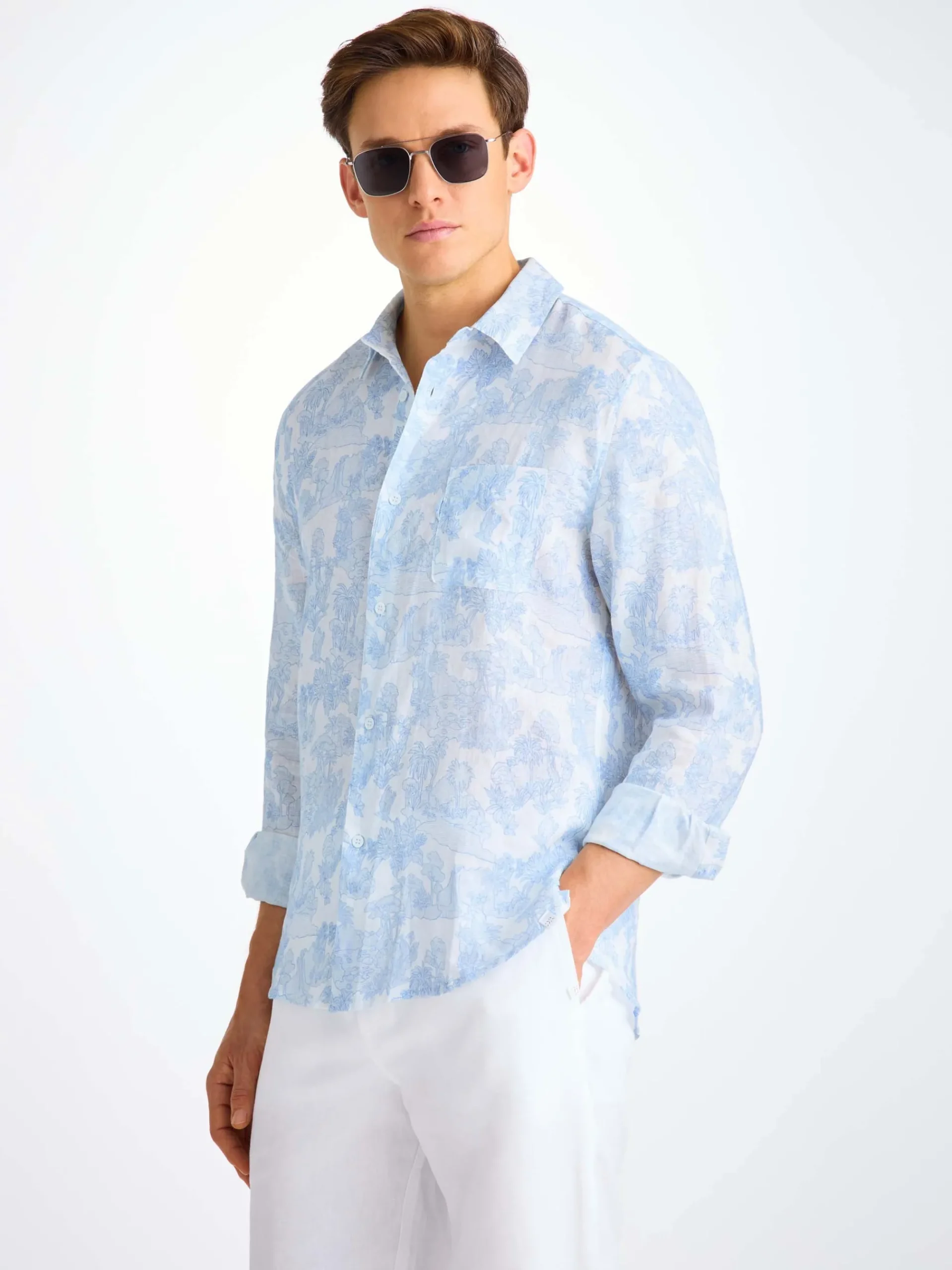 shirt-aveSIXQB-1.webp Derek Rose Resort Wear|View All>Shirt White