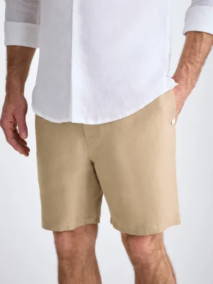 Derek Rose Resort Wear|View All>Shorts Camel