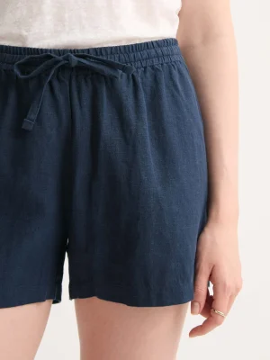 Derek Rose Resort Wear|View All>Shorts Navy Blue