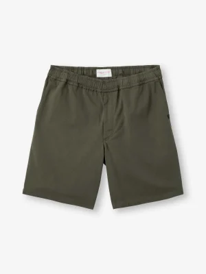 Derek Rose Resort Wear|View All>Shorts Khaki