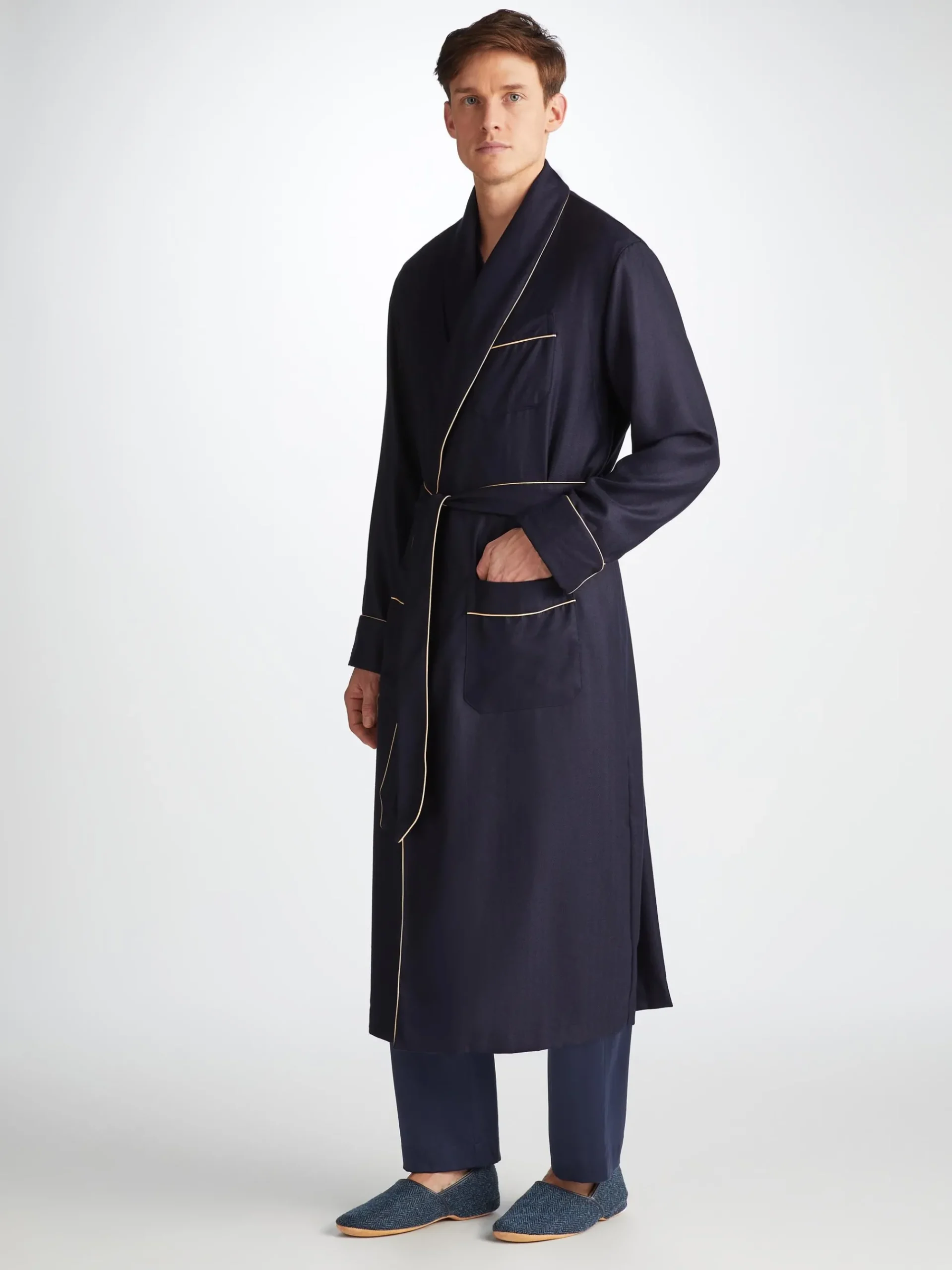 slippers-OhSoRRMN-3.webp Derek Rose Sleep & Lounge|View All>Slippers Navy Blue