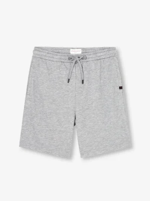 Derek Rose Shorts|View All>Sweat Shorts Silver