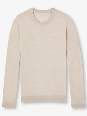 Derek Rose Knitwear|View All>Sweater Oat
