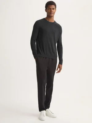 Derek Rose Knitwear|View All>Sweater Charcoal