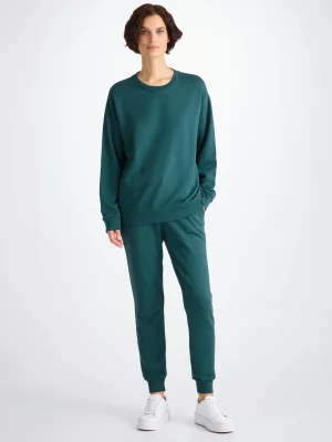 Derek Rose T-Shirts & Tops|View All>Sweatshirt Pine Green