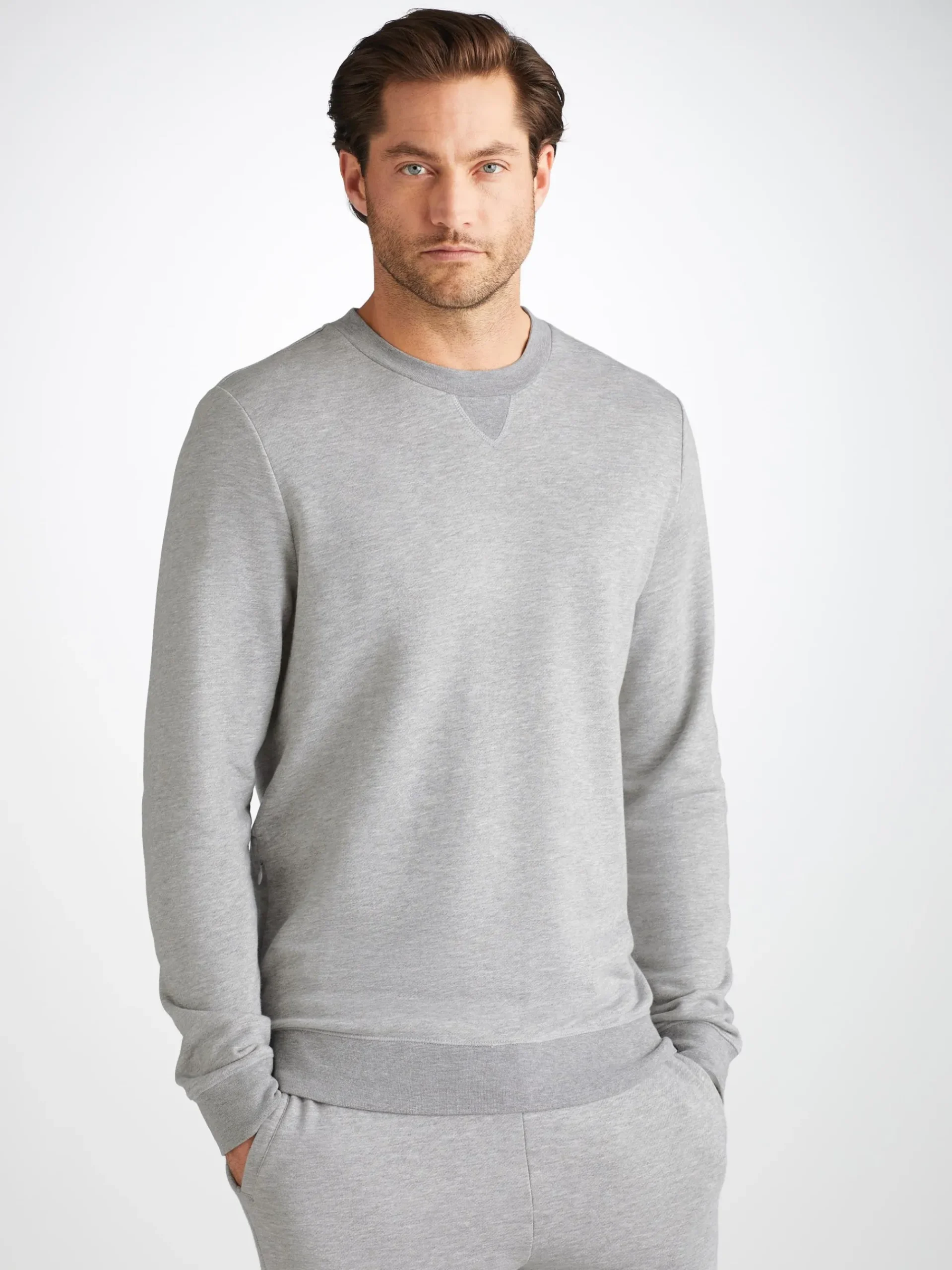 sweatshirt-and-sweatpants-set-VtYKVRfy-3.webp Derek Rose Sets|View All>Sweatshirt And Sweatpants Set Silver
