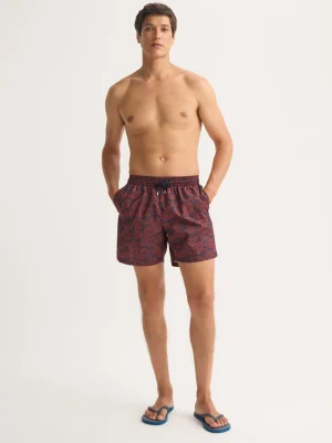 Derek Rose Resort Wear|View All>Swim Shorts Navy Blue