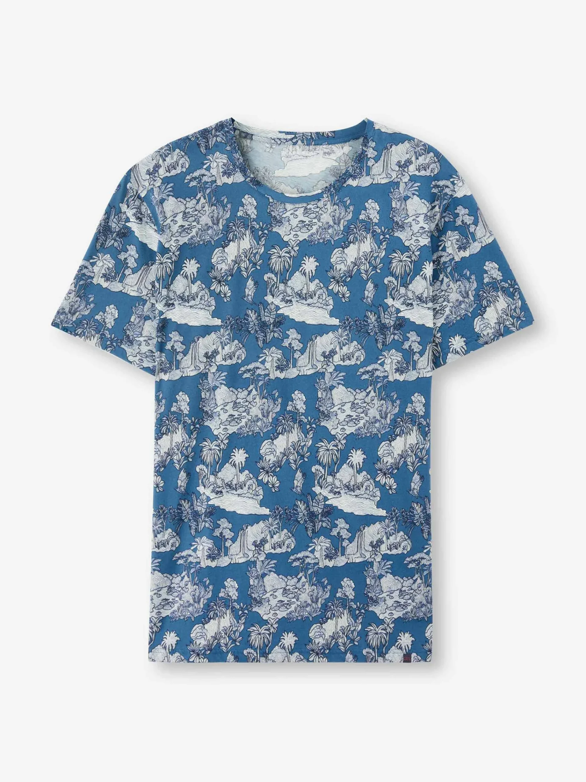 t-shirt-HsiJPpxG-0.webp Derek Rose Cotton T-Shirts|View All>T-Shirt Mid Blue