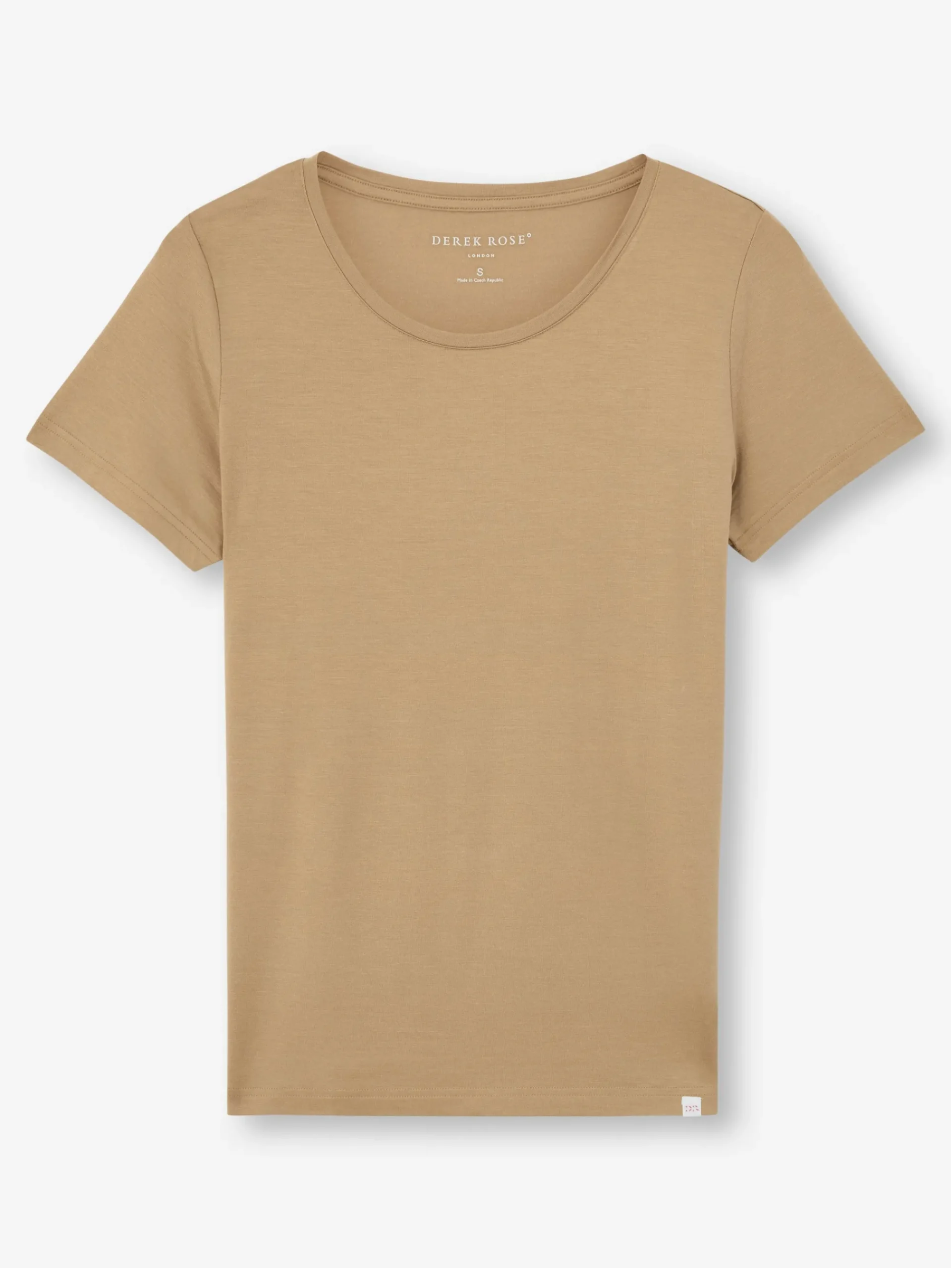 t-shirt-ImwtpyjF-1.webp Derek Rose Crew Neck T-Shirts|View All>T-Shirt Camel