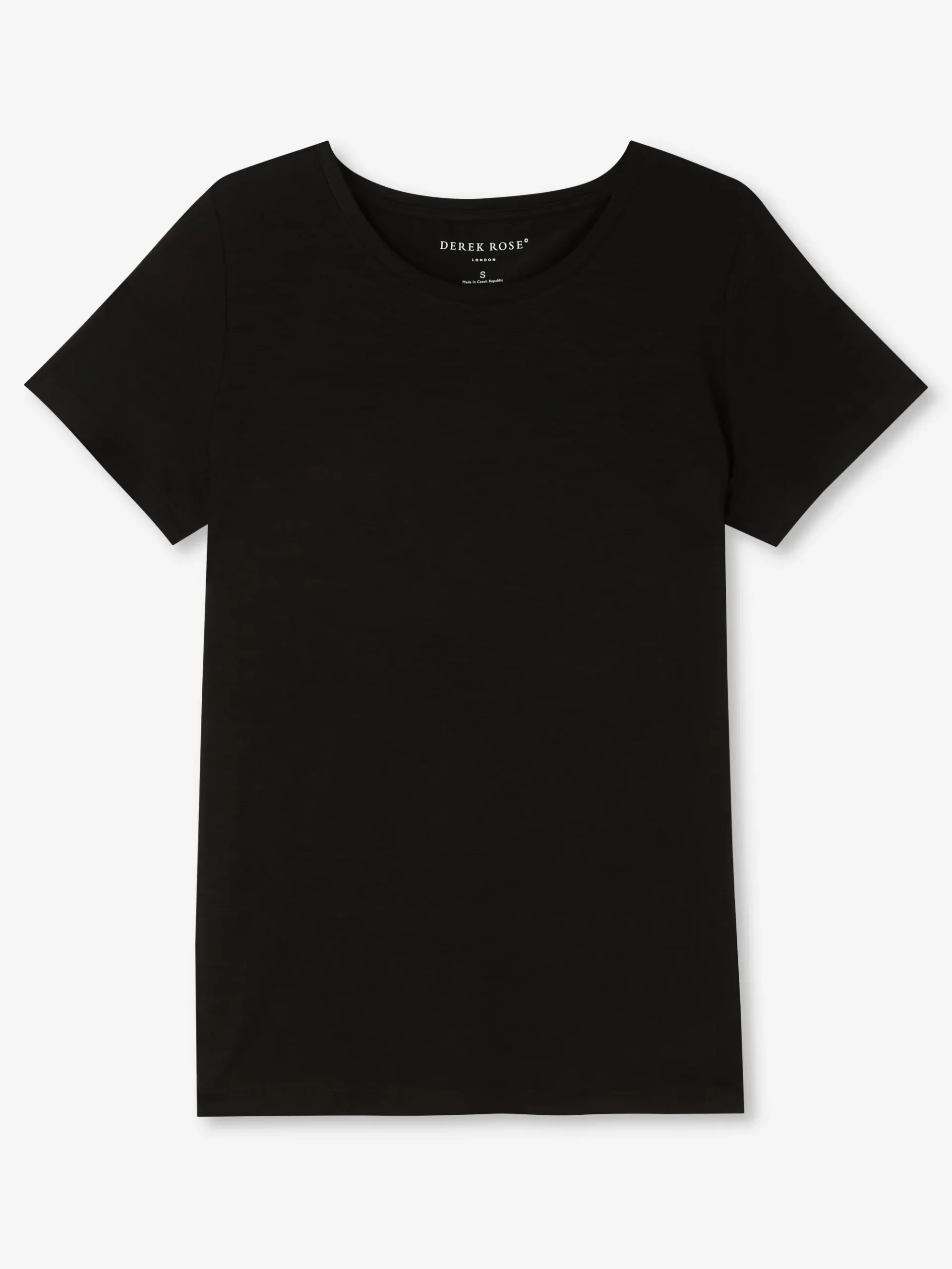 t-shirt-pCjgmsUV-1.webp Derek Rose Crew Neck T-Shirts|View All>T-Shirt Black