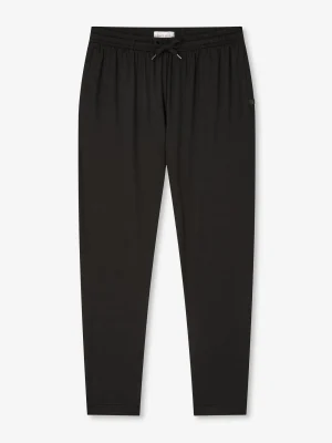 Derek Rose Trousers|View All>Track Pants Black