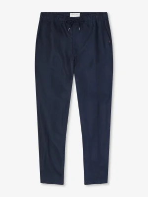 Derek Rose Resort Wear|View All>Trousers Navy Blue