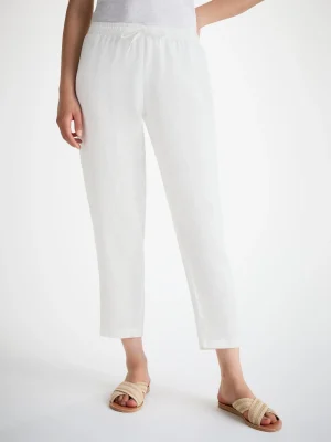 Derek Rose Resort Wear|View All>Trousers White