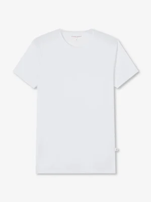 Derek Rose Crew Neck T-Shirts|View All>Underwear T-Shirt White