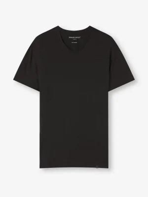 Derek Rose V-Neck T-Shirts|View All>V-Neck T-Shirt Black