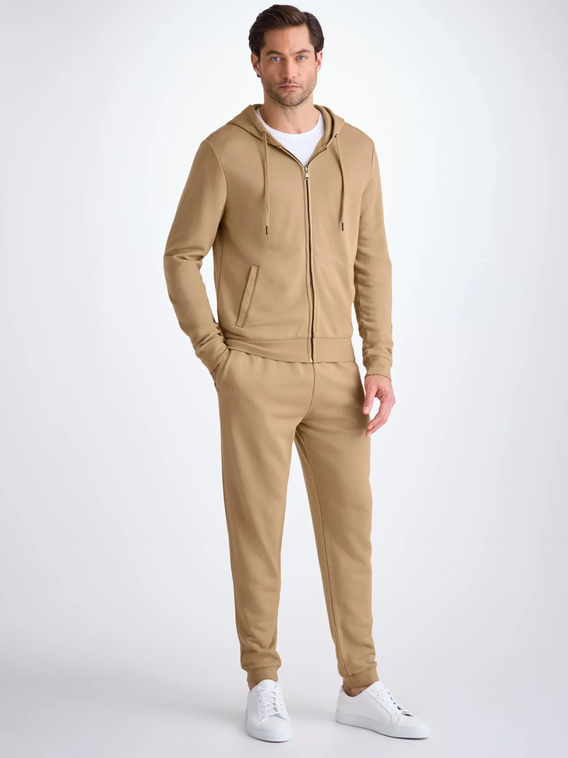 zip-up-hoodie-KpFuyqZm-2.webp Derek Rose T-Shirt & Tops|View All>Zip Up Hoodie Camel