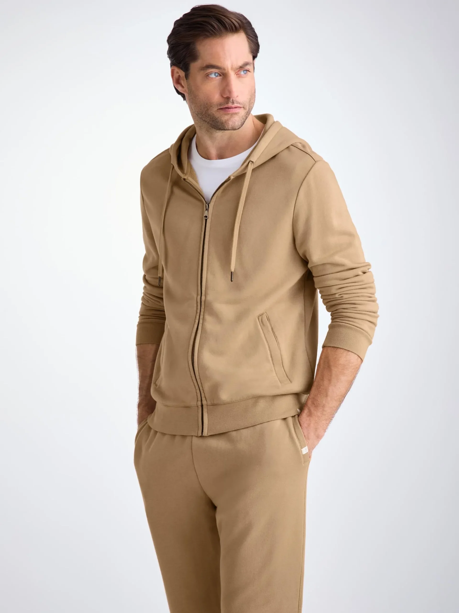 zip-up-hoodie-KpFuyqZm-5.webp Derek Rose T-Shirt & Tops|View All>Zip Up Hoodie Camel