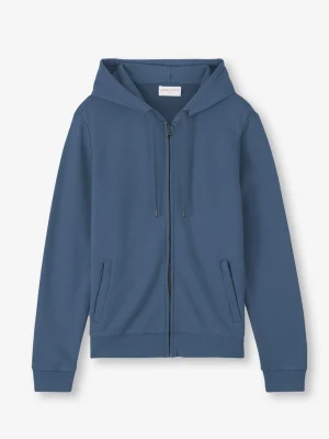 Derek Rose T-Shirt & Tops|View All>Zip Up Hoodie Denim